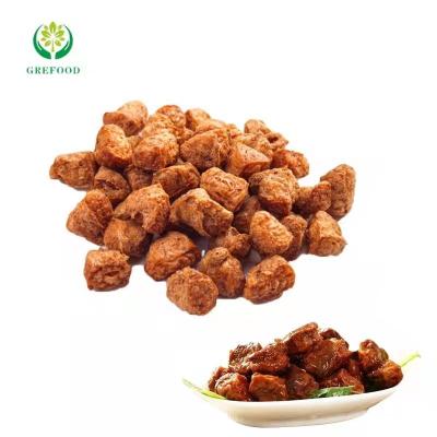 China High Nutrition Fibrous Vegetable Protein NON-GMO Grefood TVP Meat Processing Vegetable TVP Vegetarian Protein Meat Wholesale Manufacturing for sale