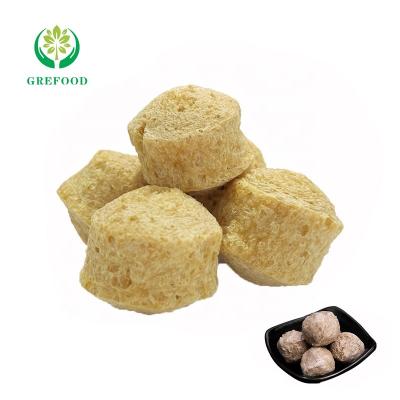 China Wholesale PRESERVED Grefood TVP Manufacturer High Quality Rich Fiber Textured Soy Protein TVP Vegetarian Meat For Snack for sale