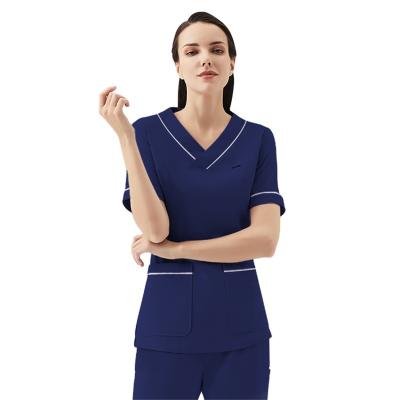 China New Style Eco-friendly Medical Scrub Suit Jogger Doctor Nurse Cotton Thicker Hospital Factory Quality Scrub Women Medical Uniforms for sale