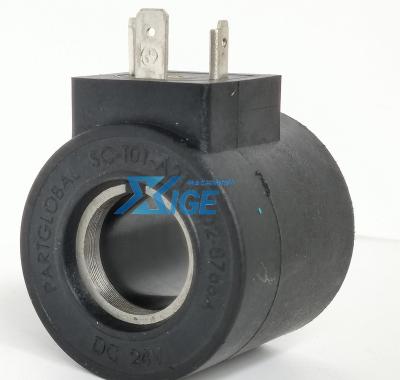 China DC24V 21MM*44MM PARTGLOBAL SC-T01-A21-B-D2-8766A BYO AR Pulling Solenoid Valve Coil for sale