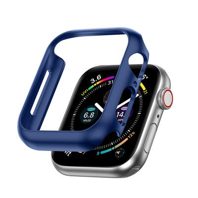 China For Apple iWatch Series 7/6/5/4 Warm Soft Waterproof PC Screen Protector Watch Cover Case For Apple Band iWatch Series 7 40/41/44/45mm for sale