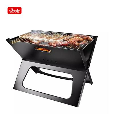 China Easily Assembled Family Party BBQ Grills Portable Outdoor Camping Charcoal Table Folding BBQ Grill for sale