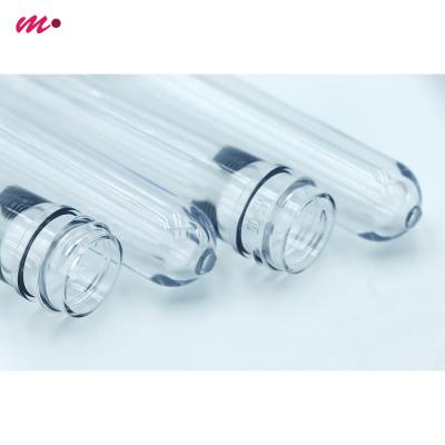 China Customizable Transparent bottle PET plastic tube embryo plastic blank perfume bottle embryo test tube bottle embryo for sale