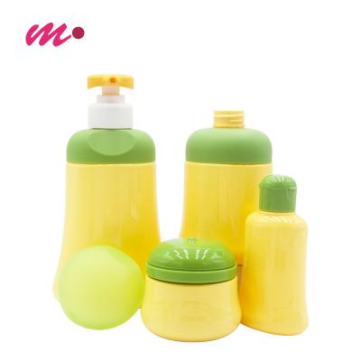 China Customized Colorful 100ml 300ml 500ml Child Resistant Plastic Lotion Pump Bottle With Lotion Pump for sale