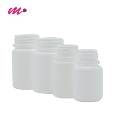 China Factory direct 20ml 30ml 50ml 60ml Small HDPE capsule bottle Plastic Medicine Vitamin capsules Bottle for sale