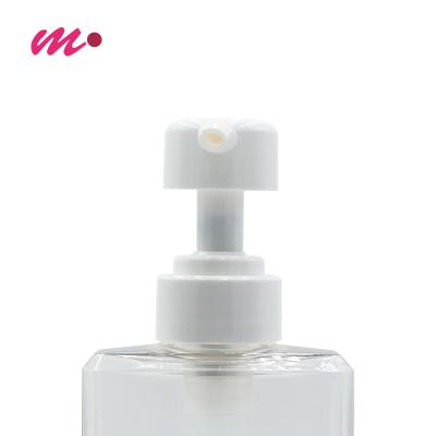 China High-end custom 100% Recycled 500ml PCR Plastic shower gel bottle for sale