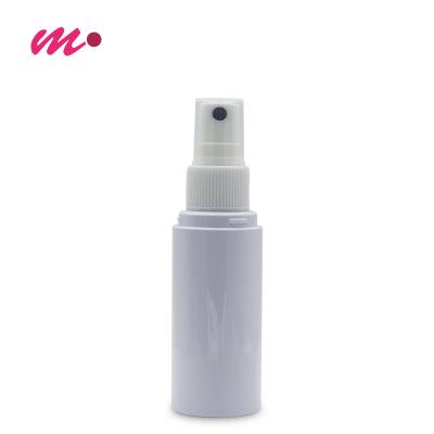 China High Quality White PET Spray Bottle 50ml Plastic Bottle For Cosmetic packaging container for sale