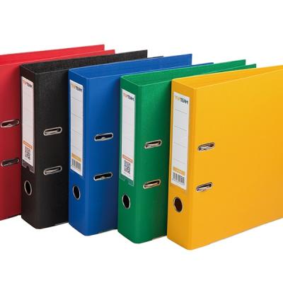 China Paperboard Lever Arch File A4 Office and School Cardboard Samples 6 Ring Binder for sale