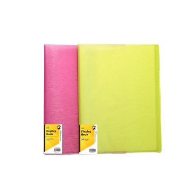 China Translucent Clear PP Color PP Screen Book For School Presentation Folder TOPTEAM 8213 for sale