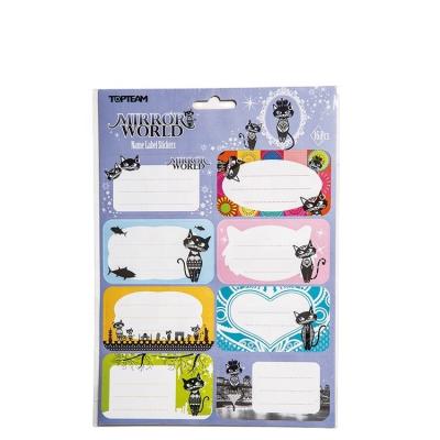 China Wholesale ODM Student Name Personalized Label Sticker Paper for sale