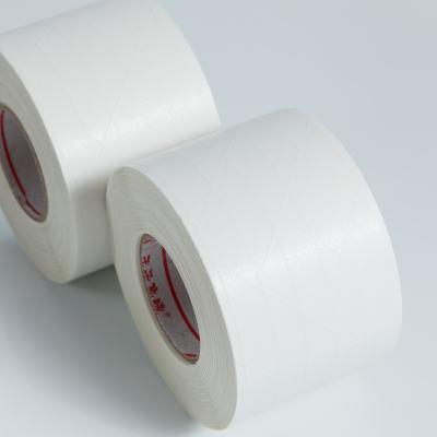 China Waterproof Custom Printed Blank White Biodegradable Kraft Paper Tape Browband for sale