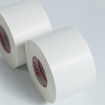 China Custom Print Eco Friendly Waterproof White Paper Tape Amazon Self Adhesive Kraft Paper For Packaging for sale