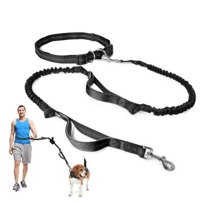 China Fashion Knot Leash Rope Handrail Dog Leash Pet Leash Stocked Reflective Free Belt for sale