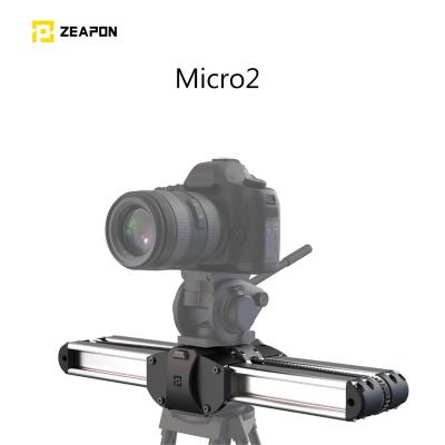 China Mobile Phone Zeapon Motorized 2 Camera Micro Rail Slider Aluminum Alloy Distance Dual Track Slider For DSLR And Mirrorless Camera for sale