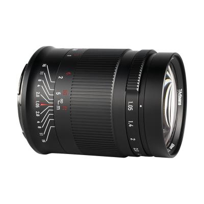 China 7Artisans 50mm Prime Lens F1.05 Frame Black EOSR Full Mount For Canon 501.05RB for sale