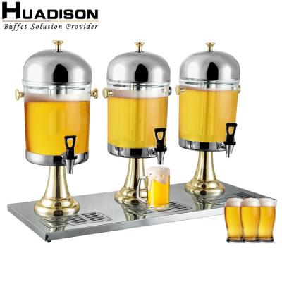 China Home.Restaurant.Bar.Hotel.Wedding Huadison Tea Vending Machine Juice Fruit Hot And Cold Factory Hot Selling Milk Dispenser For Buffet Banquet for sale