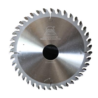 China Hard Carbide Tips 180mm Grooving Saw Blade For Wood Cabinet Insert Grooving for sale