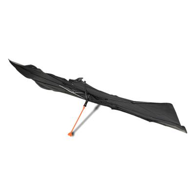 China 140*70cm Modern Front Windshield Foldable Umbrella Car Sunshade With Plastic Shaft for sale