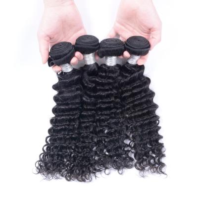 China Deep wave YFhair sell one set (3pcs hair bundles and one closure), MOQ is 1pc per bundle/closure, straight, body curl/loose/deep wave, deep/curly/water for sale