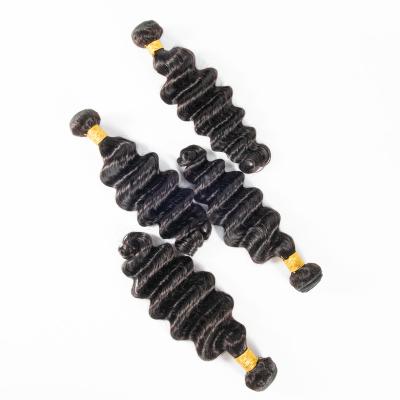 China 100% Virgin Hair Bundles Malaysian Hair Yes Raw And INDIAN HAIR Type Indian Hair, Loosely Deep, Full Bottom, Shedding No No Tangle Hot Selling for sale