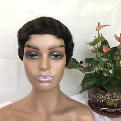 China Cheap Finger Wave Body Wave Wig Different Color On Sale for sale