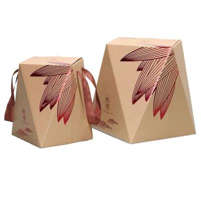 China Recyclable Retail Kraft Paper Box Eco Hexagonal E Groove Storage For Gift Craft for sale