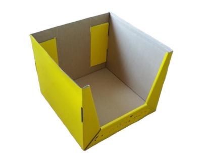 China Recycled Materials Corrugate Display Box PDQ Display Custom Design Recyclable Cardboard Packaging for sale