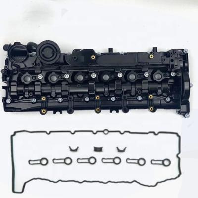 China New diesel engine cylinder head cover 11128507607 for BMW F10 F25 F15 E71 N57 3 5 X5 series valve cover assembly OEM standard for sale