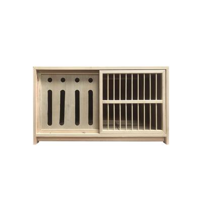 China Foldable Wooden Bird Low Price Selling Nesting Pigeon Breeding Pigeon Cage for sale