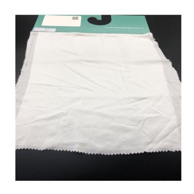 China Anti-Static Imitation Cotton Fabric Polyester Spandex White Viscous Rayon Fabric for sale