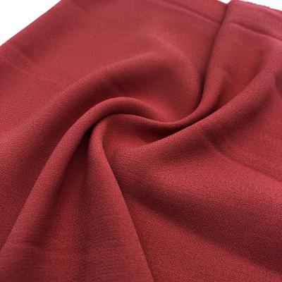 China Factory Supply 100% Pure Poly High Quality Garment Soft Polyester Fabric for sale