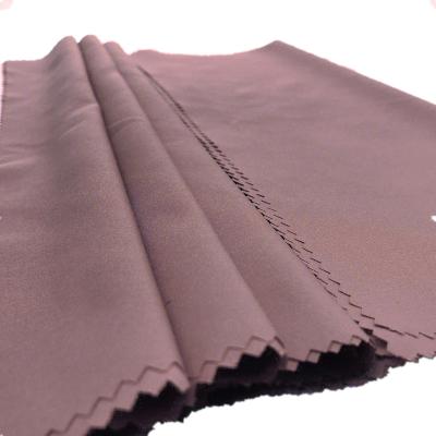 China 100% Pure Polyester Burgundy Durable And Wrinkle Free Plain Polyester Fabric for sale