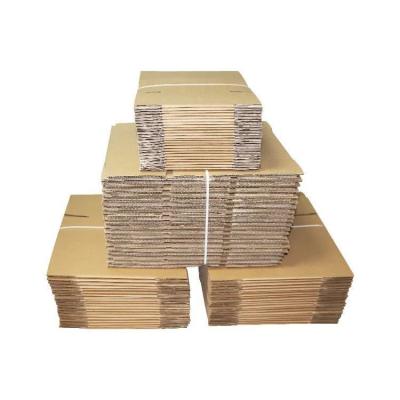 China Recycled Materials Direct Corrugated Kraft Paper Shipping Box Wholesale Corrugated Mailer Box Wide Varieties for sale