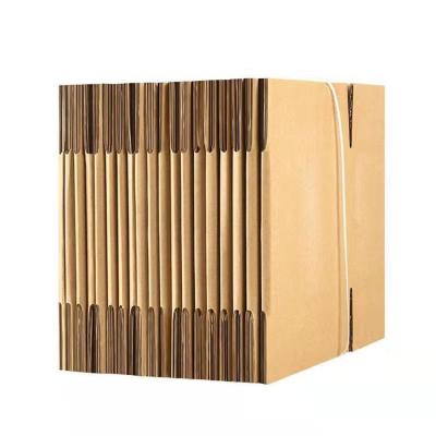 China Recycled Materials Manufacturing Design Professional Corrugated Packaging Boxes Corrugated Box With Handle for sale