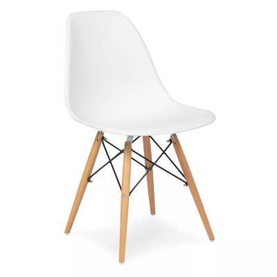 China Adjustable (other) modern hight quality cheap white  pp dining chair for sale