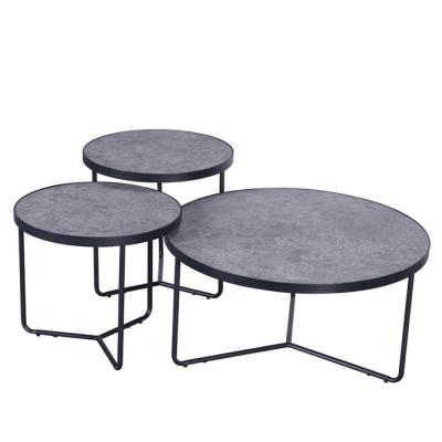 China Adjustable (other) Modern MDF with cement sticker  coffee table for sale