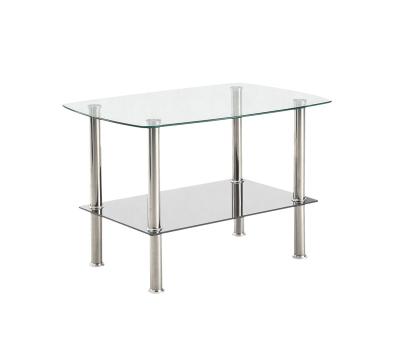 China Adjustable (other) modern high quality glass coffee table for sale