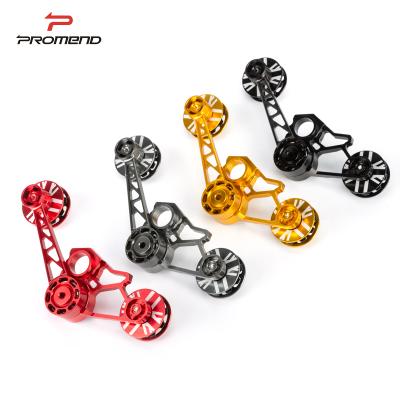 China ALUMINUM ALLOY PROMEND BICYCLE CHAIN ​​TENSIONER FOR BROMPTON ALUMINUM ALLOY CYCLING ADJUSTABLE PULLEY for sale