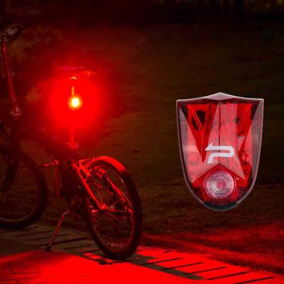 China ABS SUPER POWER BICYCLE REAR PROMENDS LIGHT UP USB CHARGING BICYCLE LIGHT BICYCLE ACCESSORIES for sale