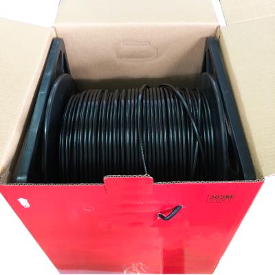 China Network Communication 305M Wood Drum Full Copper 4 pair outdoor lan cable cat6 ftp cable for sale