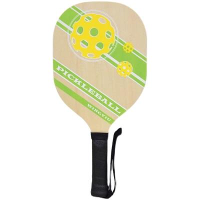 중국 Pickleball 패들 경량 Pickleball 패들 실내 옥외 스포츠를 위한 나무로 되는 라켓 판매용