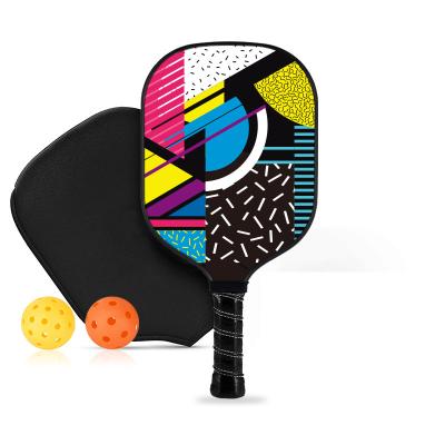 중국 USAPA Approved Carbon Fiber Surface Honeycomb Core Ultra Cushion Grip Graphite Pickleball Paddle 판매용