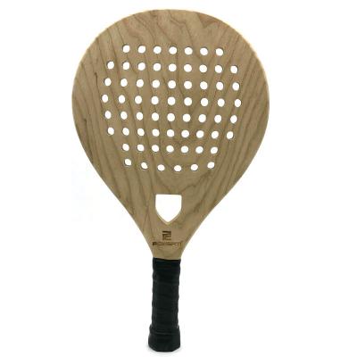 Китай Nature Wooden Paddle Racket Personalized Beach Tennis Paddle Racquets Customized продается