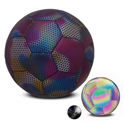 China Luminous Football Soccer Glowing Football Glow in Dark Size 4/5 Soccer Ball for Kids for sale