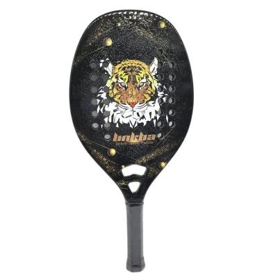 中国 浜のテニス ラケット カーボン繊維およびFirberglassの柔らかい表面Padelのテニス ラケット 販売のため