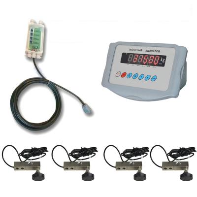 중국 0.5T 1.0T 2T 3T 5T ​​계량 표시기 로드셀 센서 합산 정션 박스 플랫폼 밸런스 스케일 키트 판매용