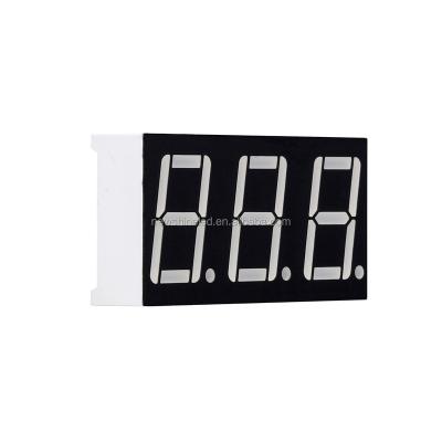 China Indoor Number Display Bright Red 7 Segment Led Display 3 Three Digit Led Digital Display 0.56 Inch Led 7 Segment Display For Digital Signage Free for sale