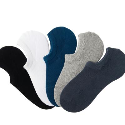 China Factory direct sales cotton breathable man's short socks fashion breathable man boat bumps comfortable casual socks for sale