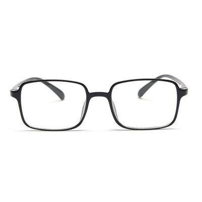 China New Arrival Popular Light And Ultra Light Glass Eye Glasses Korean Oversized Myopia TR90 Thin Glasses Frame Male Female Eyewear for sale