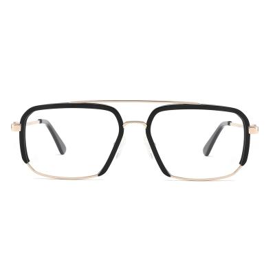 China For reading glass fashion optical frame half the new 2022 china acetate metal eyewear frames wholesale wrapped round glasses for sale